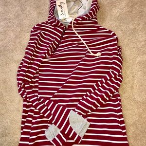 Size Small doublehooded sweatshirt